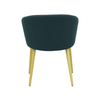 Scaun verde din material | model IBIS - eScaun.ro