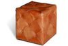 Taburet chesterfield din piele | model CUBI - eScaun.ro
