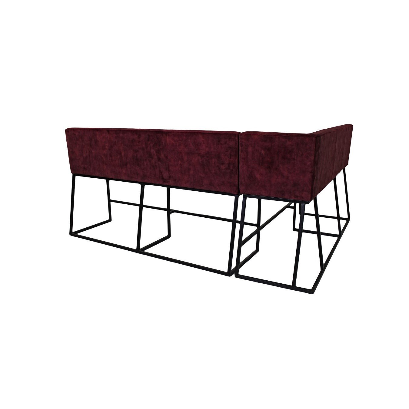 Bancheta bar din material | model LUNA R - eScaun.ro