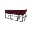 Bancheta bar din material | model LUNA R - eScaun.ro