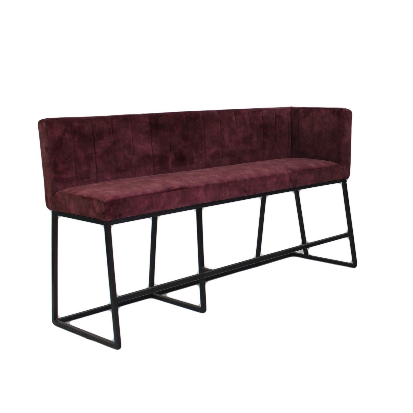 Bancheta bar din material | model LUNA R - eScaun.ro
