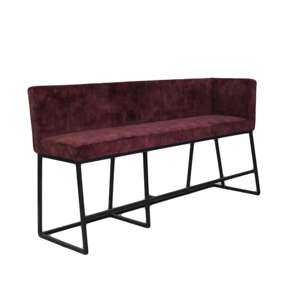 Bancheta bar din material | model LUNA R - eScaun.ro