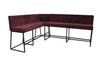 Bancheta bar din material | model LUNA R - eScaun.ro