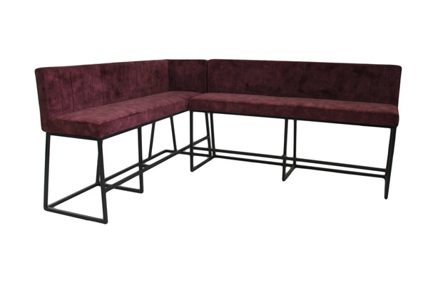Bancheta bar din material | model LUNA R - eScaun.ro