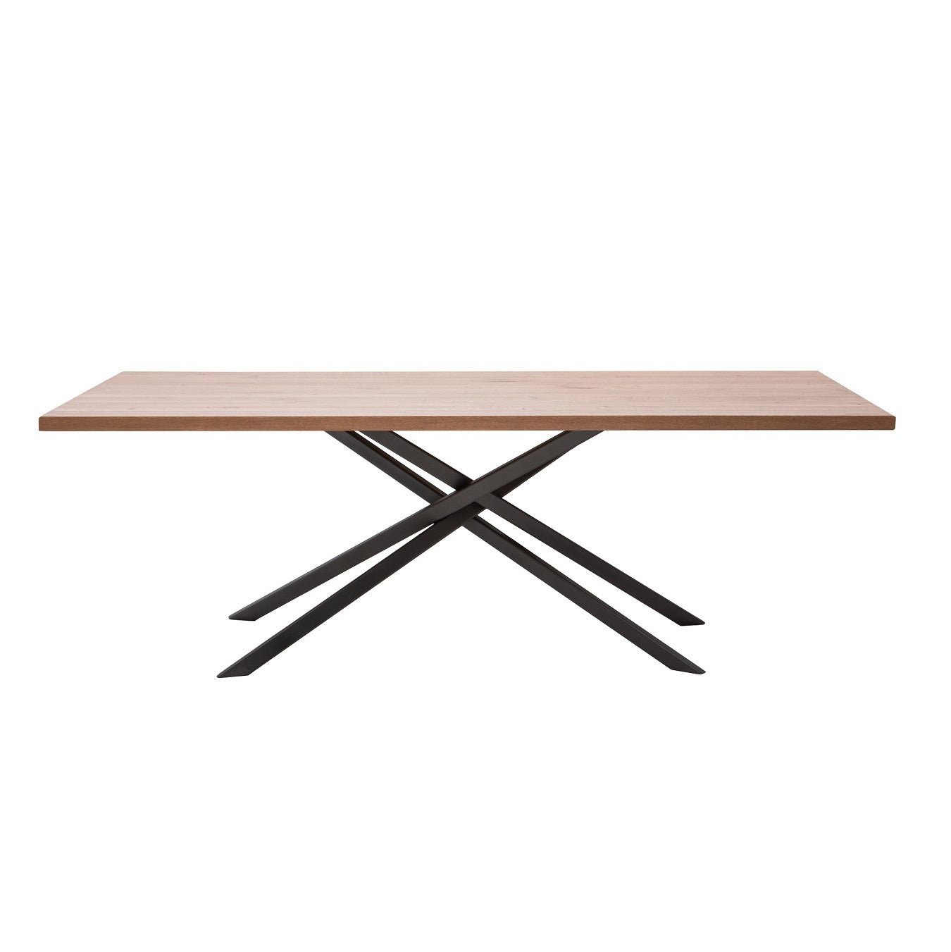 Masa fixa din stejar masiv | model QUADRO A - eScaun.ro
