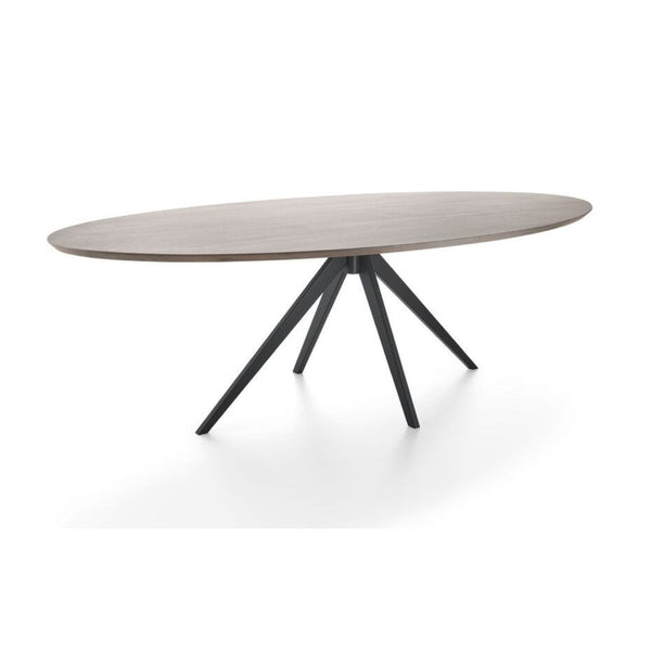 Masa moderna ovala din stejar | model GENEVA - eScaun.ro