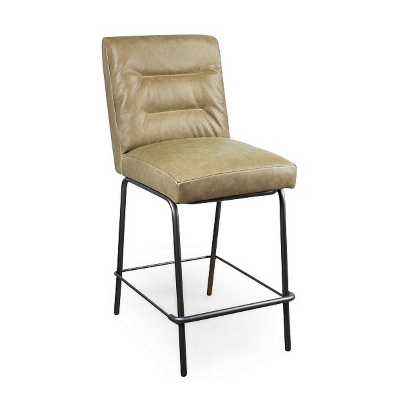 Scaun de bar tapitat cu piele | model DAG - eScaun.ro