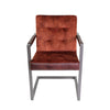 Scaun din catifea si piele | model FLEET BADSAAL - eScaun.ro