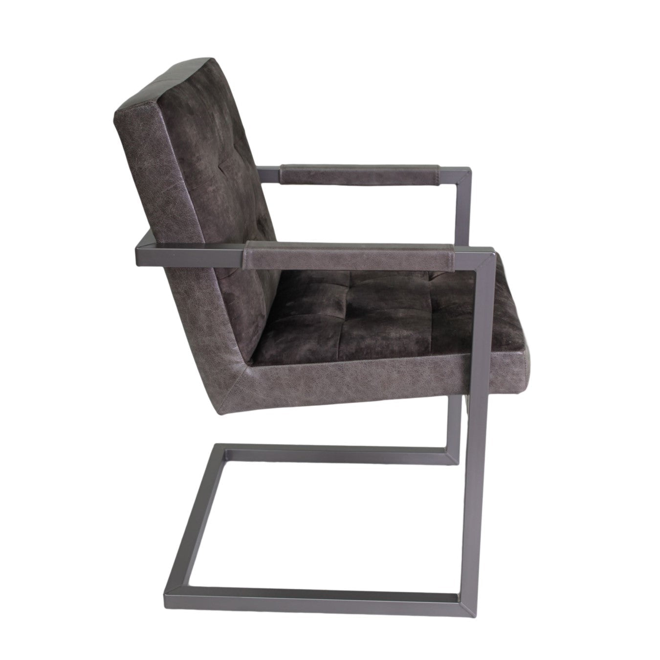 Scaun din catifea si piele | model FLEET BADSAAL - eScaun.ro