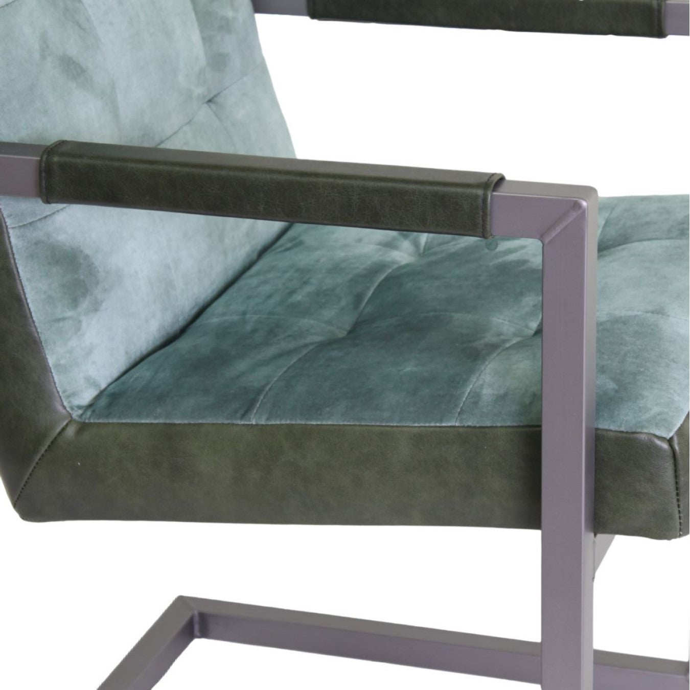 Scaun din catifea si piele | model FLEET BADSAAL - eScaun.ro