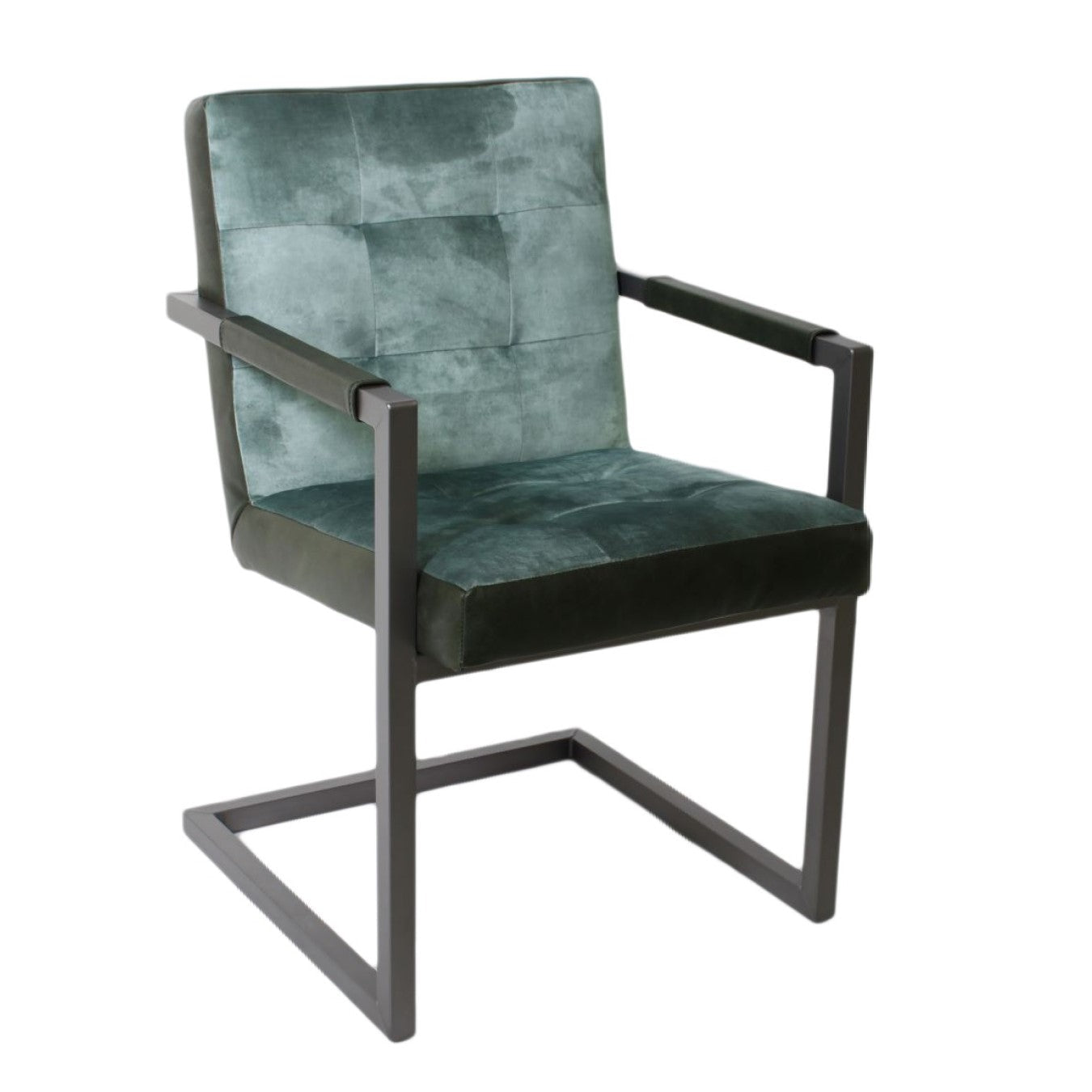 Scaun din catifea si piele | model FLEET BADSAAL - eScaun.ro