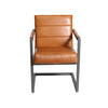 Scaun tapitat din piele | model BADSAAL 3STARR - eScaun.ro